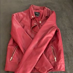 Red Leather jacket